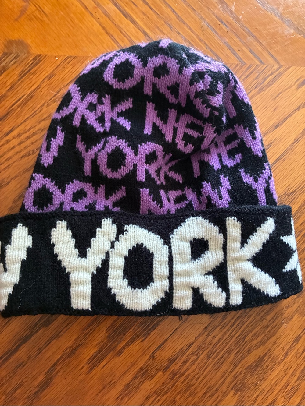 'New York' Knit Beanie